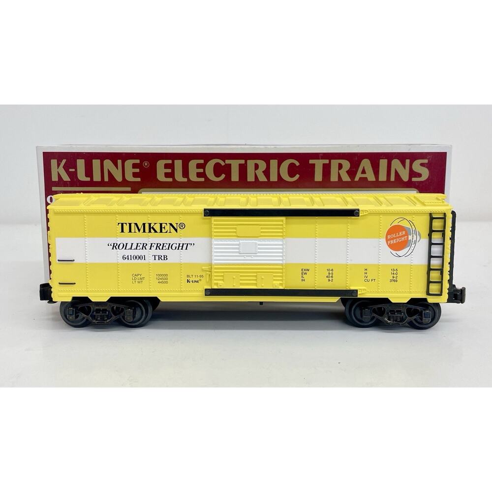 K-Line Timken Classic Box Car K641-0001 LN